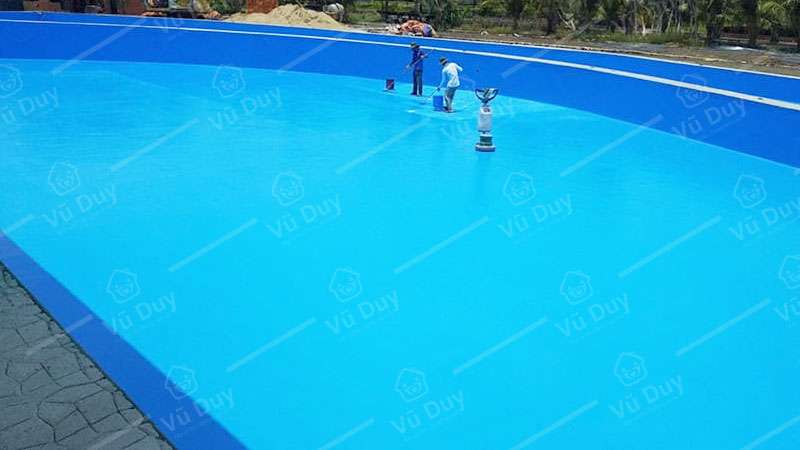 Vũ Duy chuyên thi công sơn bể bơi tại Nam Định, Hà Nam, Ninh Bình, Thái Bình